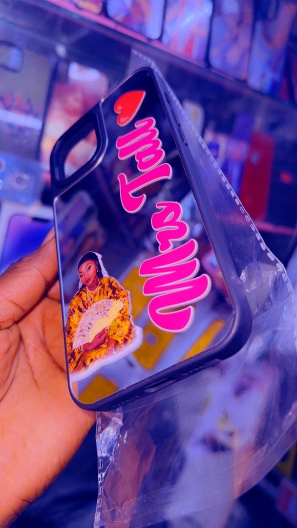 Personnalisée Crée Ta Coque Miroir Unique — Ajoute Ton Texte & Ta Photo ! Allez à service personnalisée fait le