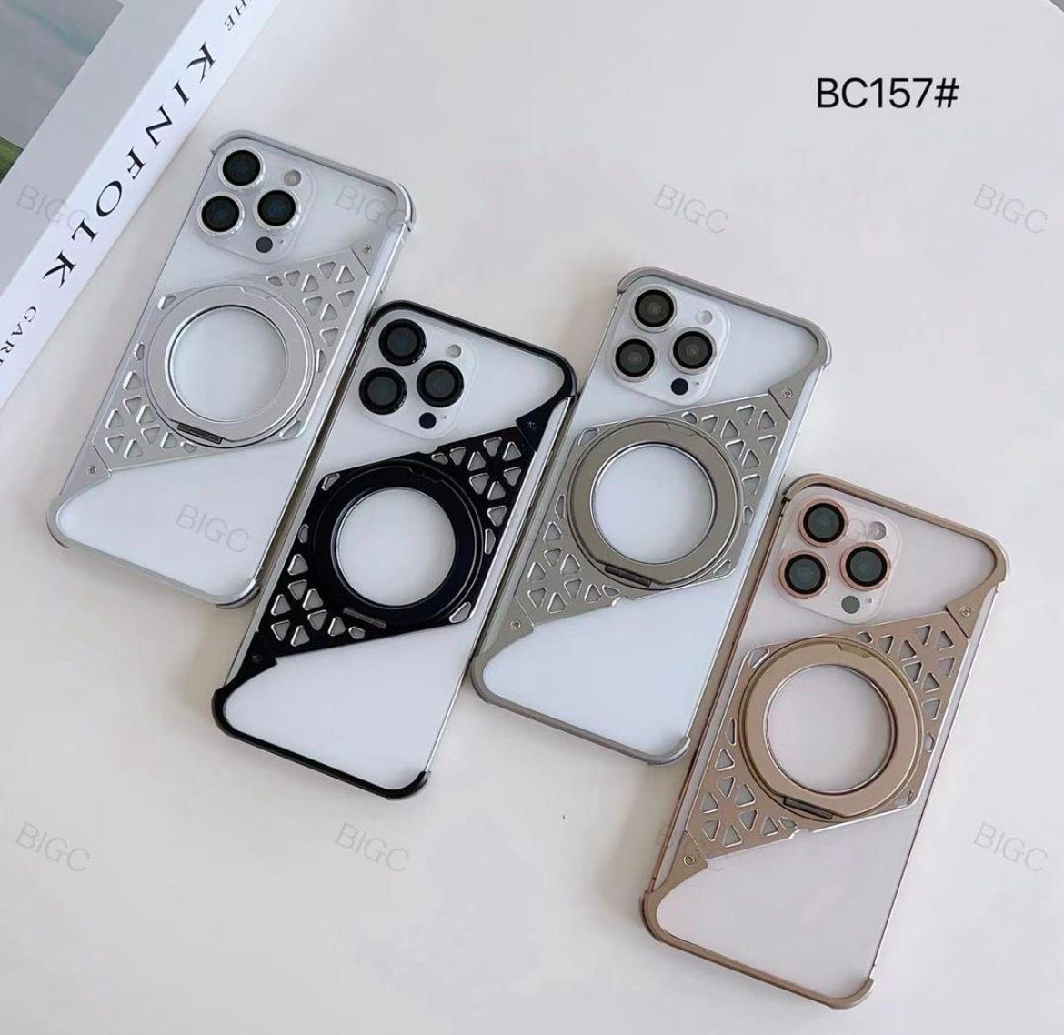 Coque magnétique magnétique pour iPhone